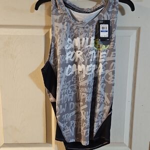 Under Armour Gray Graphic Men's Tank Top